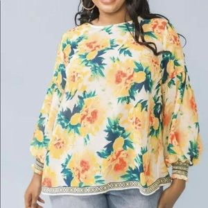 Stunning summer crepe top